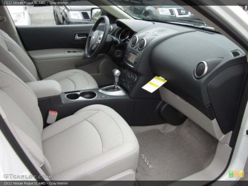 Gray Interior Photo for the 2012 Nissan Rogue SL AWD #55609408