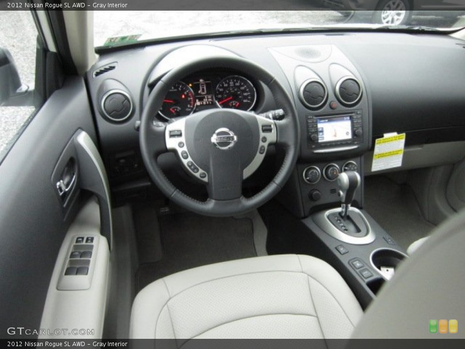 Gray Interior Photo for the 2012 Nissan Rogue SL AWD #55609453