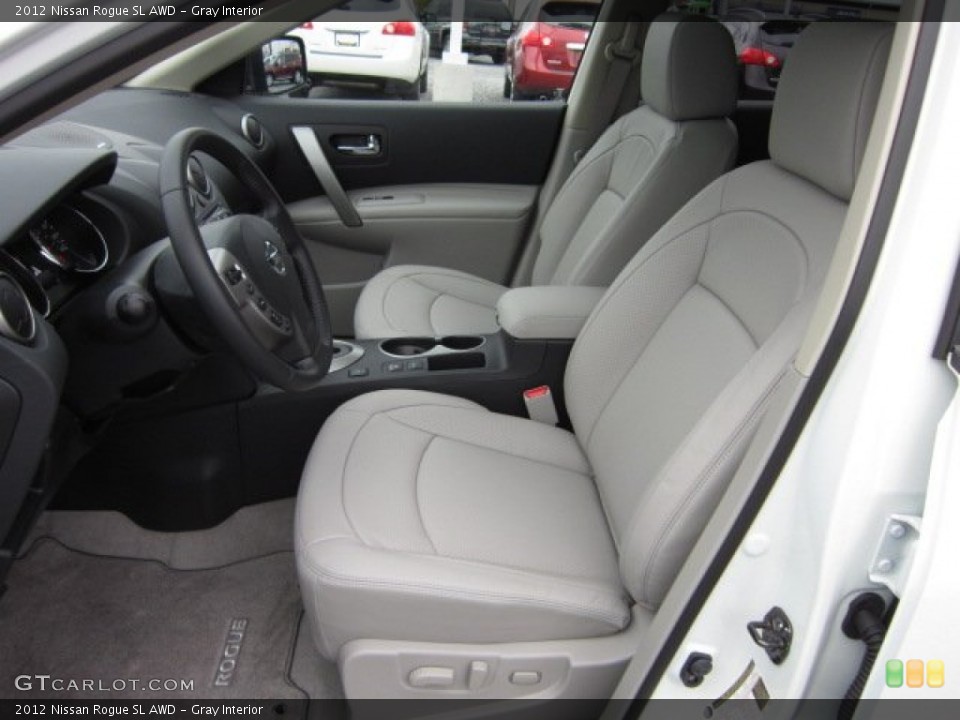 Gray Interior Photo for the 2012 Nissan Rogue SL AWD #55609462