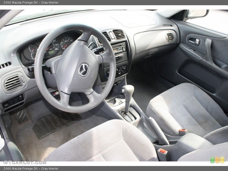 Gray Interior Photo for the 2000 Mazda Protege DX #55609693