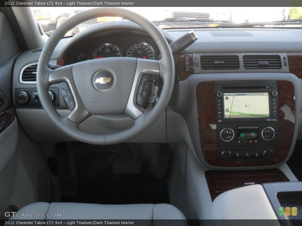 Light Titanium/Dark Titanium Interior Dashboard for the 2012 Chevrolet Tahoe LTZ 4x4 #55609996
