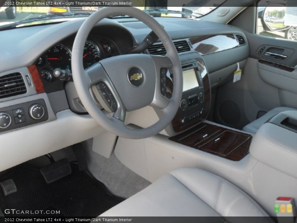 Light Titanium/Dark Titanium Interior Prime Interior for the 2012 Chevrolet Tahoe LTZ 4x4 #55610533