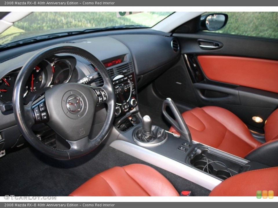 Cosmo Red Interior Photo for the 2008 Mazda RX-8 40th Anniversary Edition #55610647