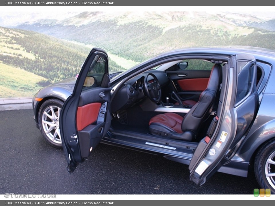 Cosmo Red Interior Photo for the 2008 Mazda RX-8 40th Anniversary Edition #55610677