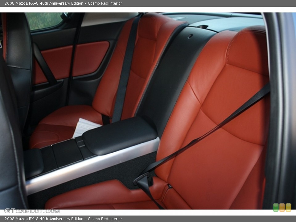 Cosmo Red Interior Photo for the 2008 Mazda RX-8 40th Anniversary Edition #55610686