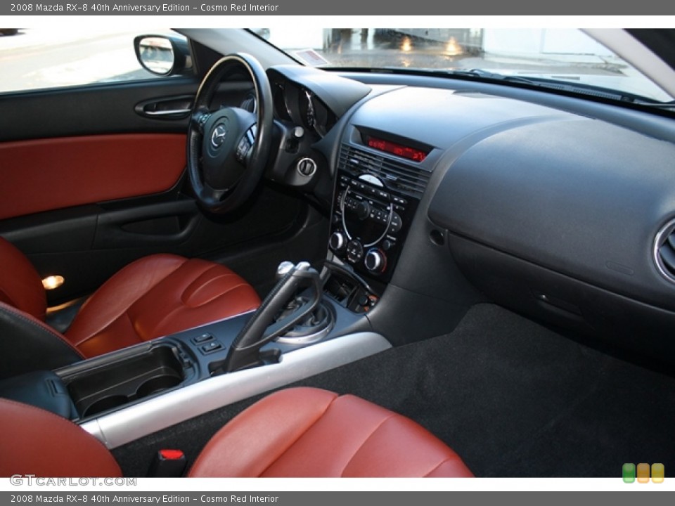 Cosmo Red Interior Dashboard for the 2008 Mazda RX-8 40th Anniversary Edition #55610704