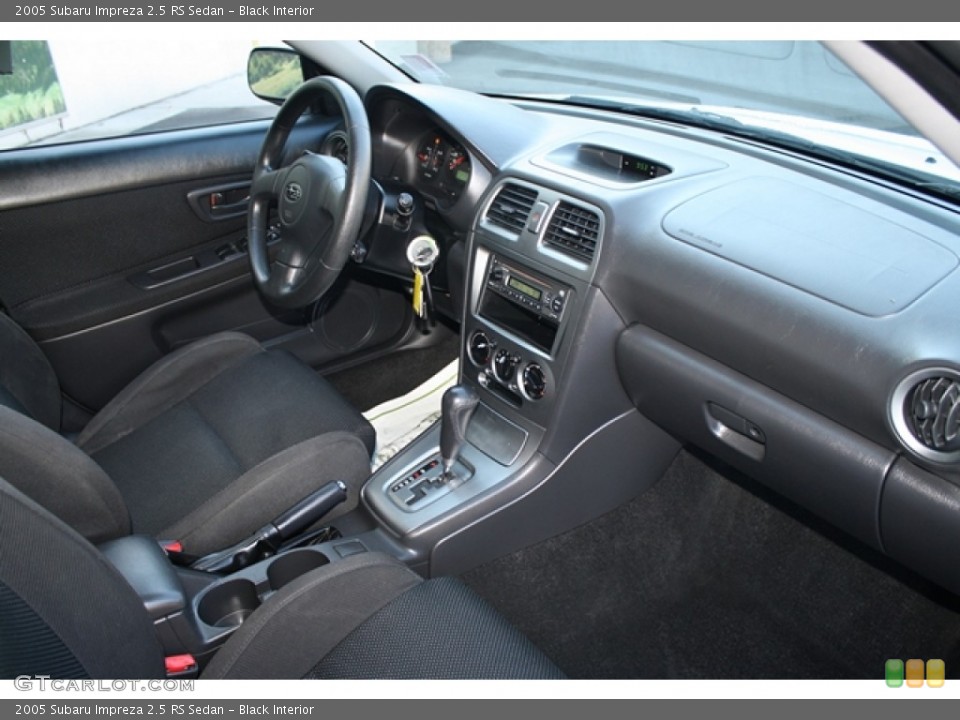Black Interior Photo for the 2005 Subaru Impreza 2.5 RS Sedan #55610887