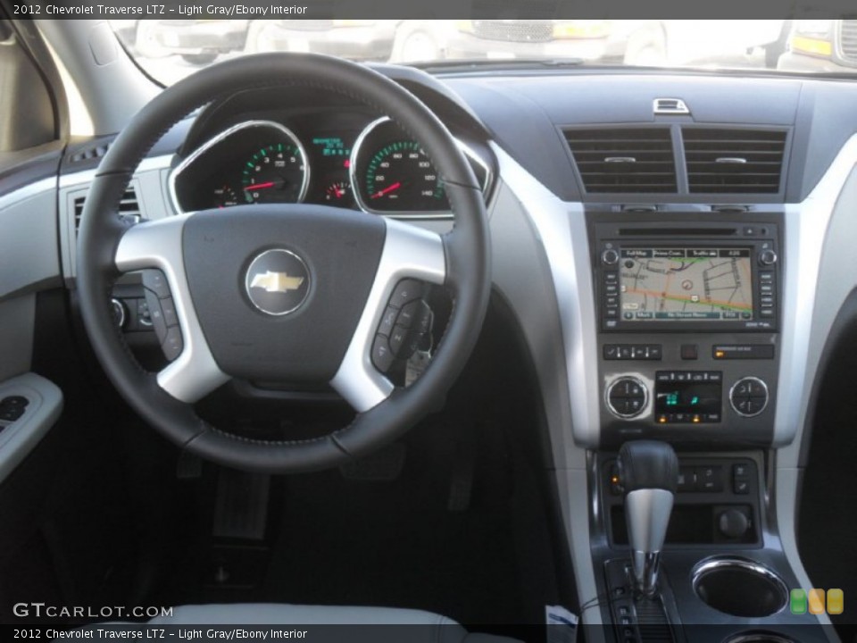 Light Gray/Ebony Interior Dashboard for the 2012 Chevrolet Traverse LTZ #55610890