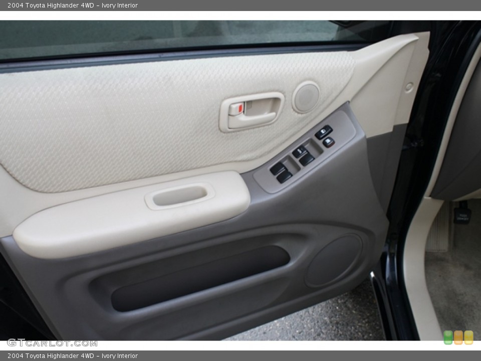 Ivory Interior Door Panel for the 2004 Toyota Highlander 4WD #55611202