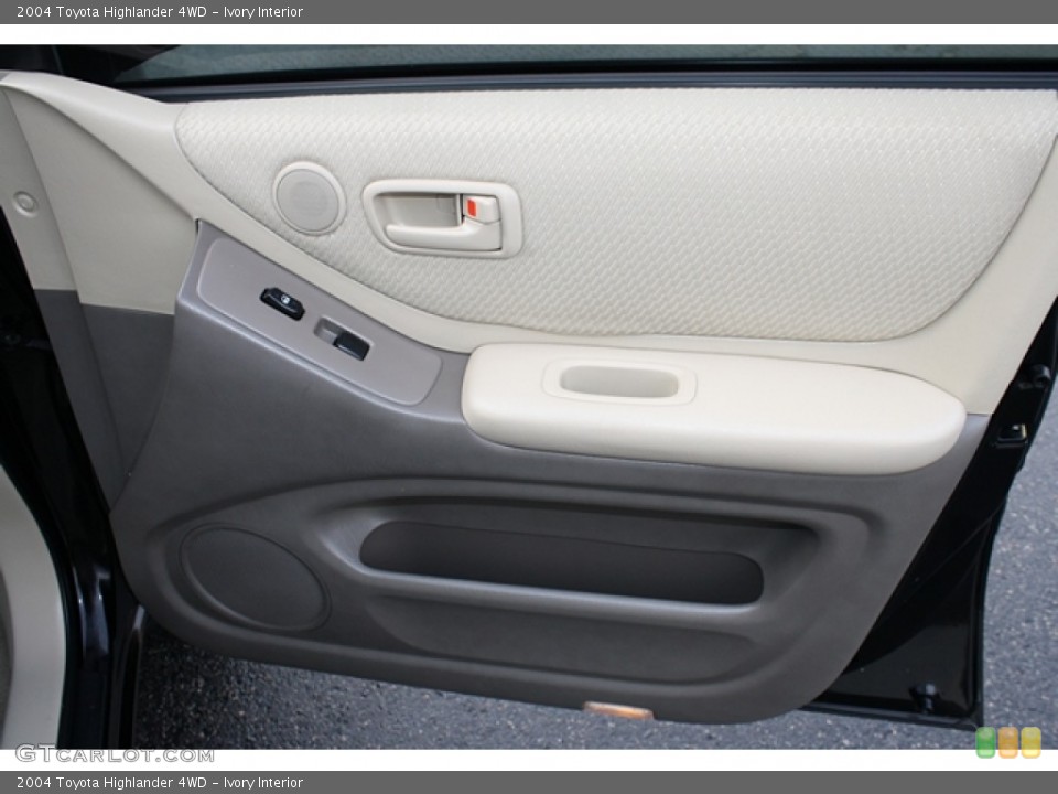 Ivory Interior Door Panel for the 2004 Toyota Highlander 4WD #55611247