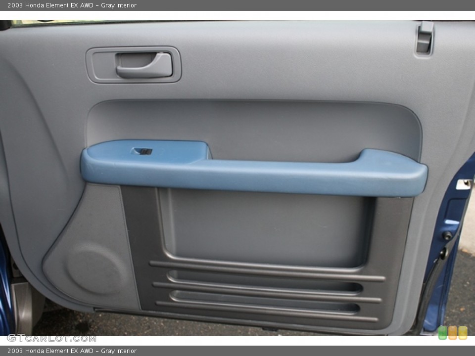 Gray Interior Door Panel for the 2003 Honda Element EX AWD #55611451