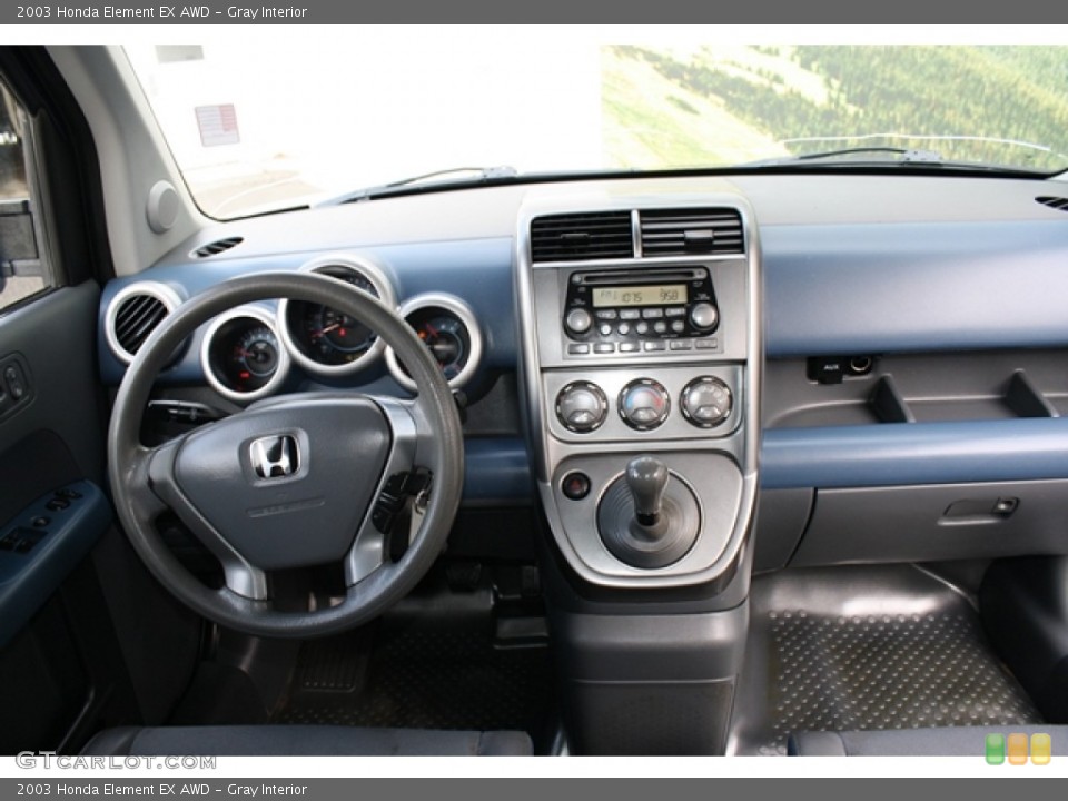 Gray Interior Dashboard for the 2003 Honda Element EX AWD #55611478