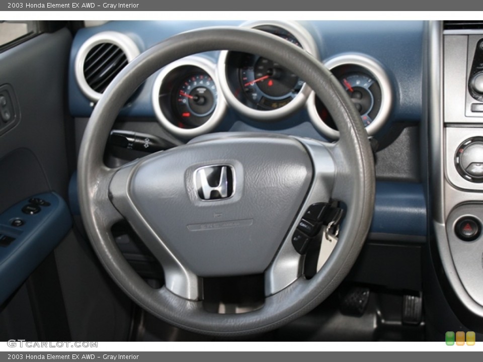 Gray Interior Steering Wheel for the 2003 Honda Element EX AWD #55611490