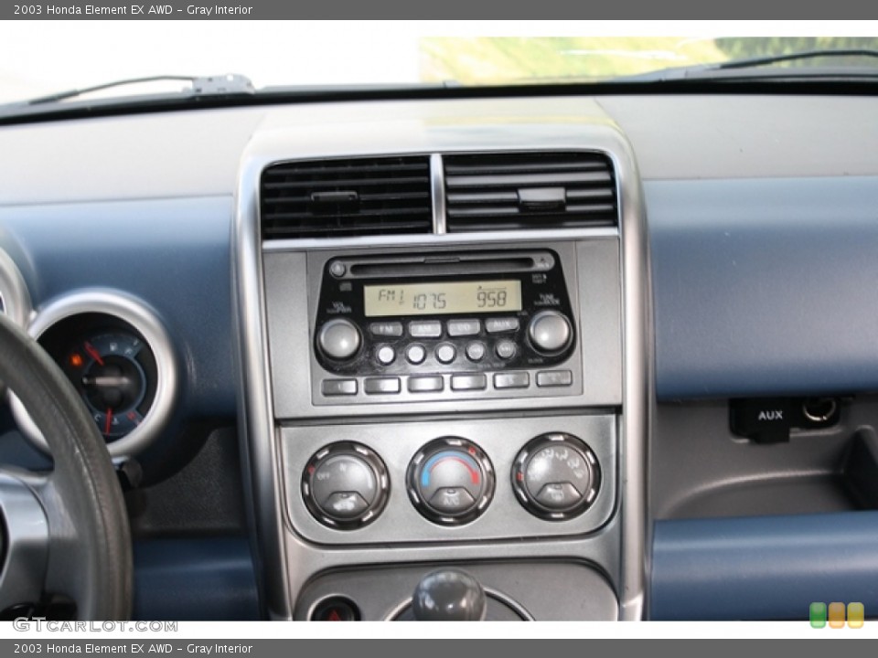 Gray Interior Controls for the 2003 Honda Element EX AWD #55611497