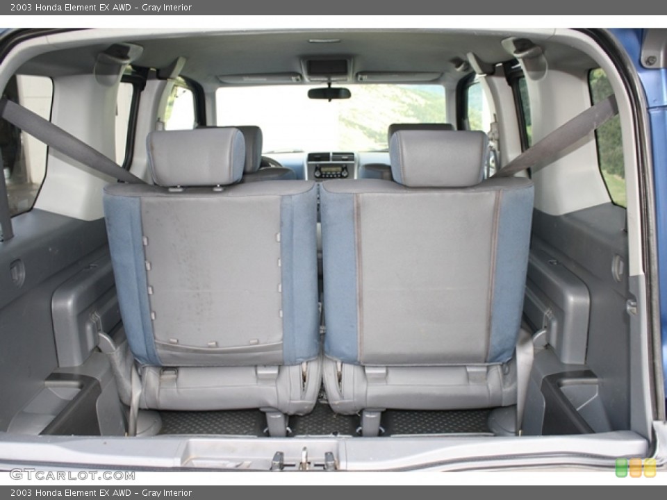 Gray Interior Trunk for the 2003 Honda Element EX AWD #55611516