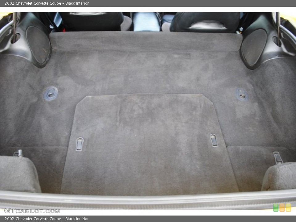 Black Interior Trunk for the 2002 Chevrolet Corvette Coupe #55611895