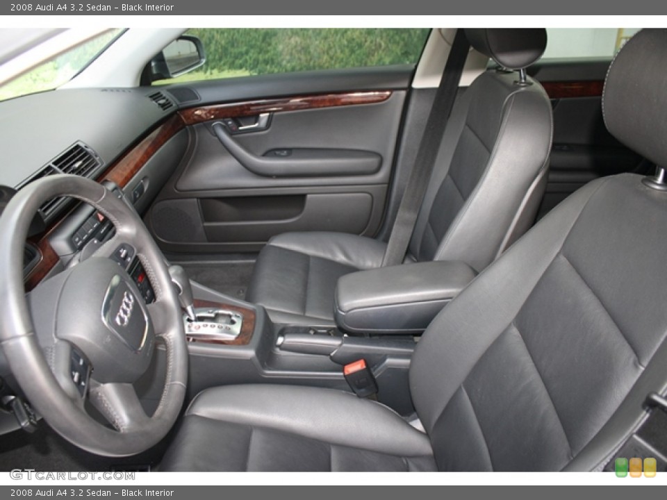 Black Interior Photo for the 2008 Audi A4 3.2 Sedan #55611961