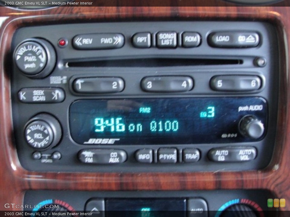 Medium Pewter Interior Audio System for the 2003 GMC Envoy XL SLT #55614232
