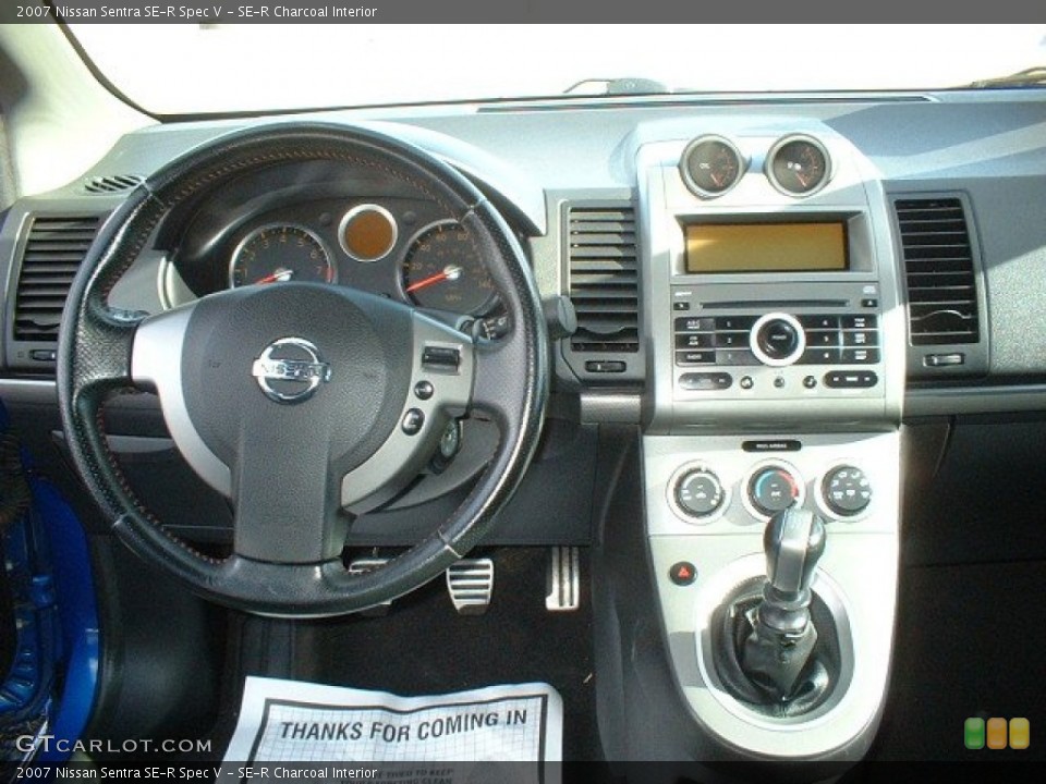 SE-R Charcoal Interior Dashboard for the 2007 Nissan Sentra SE-R Spec V #55614424