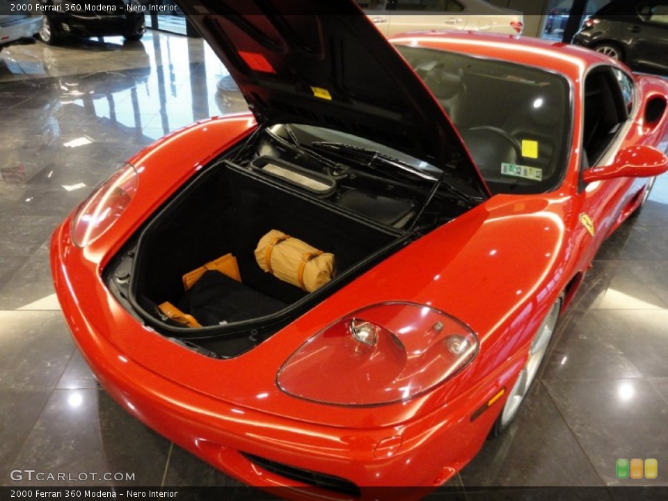 Nero Interior Trunk for the 2000 Ferrari 360 Modena #55614811