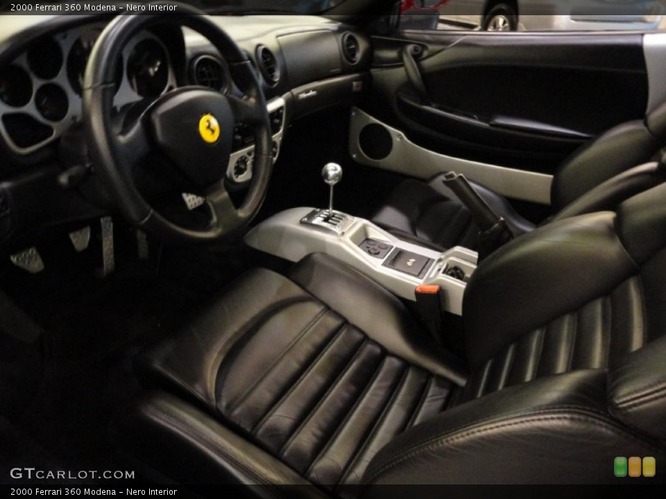 Nero Interior Photo for the 2000 Ferrari 360 Modena #55614841