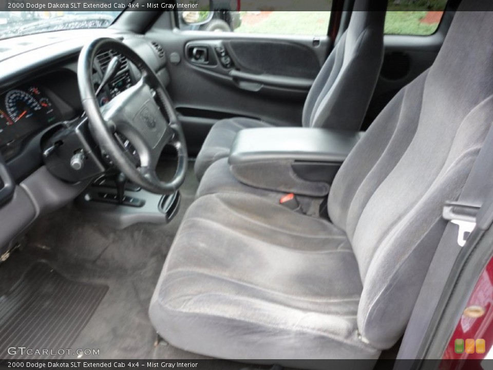 Mist Gray Interior Photo for the 2000 Dodge Dakota SLT Extended Cab 4x4 #55615081