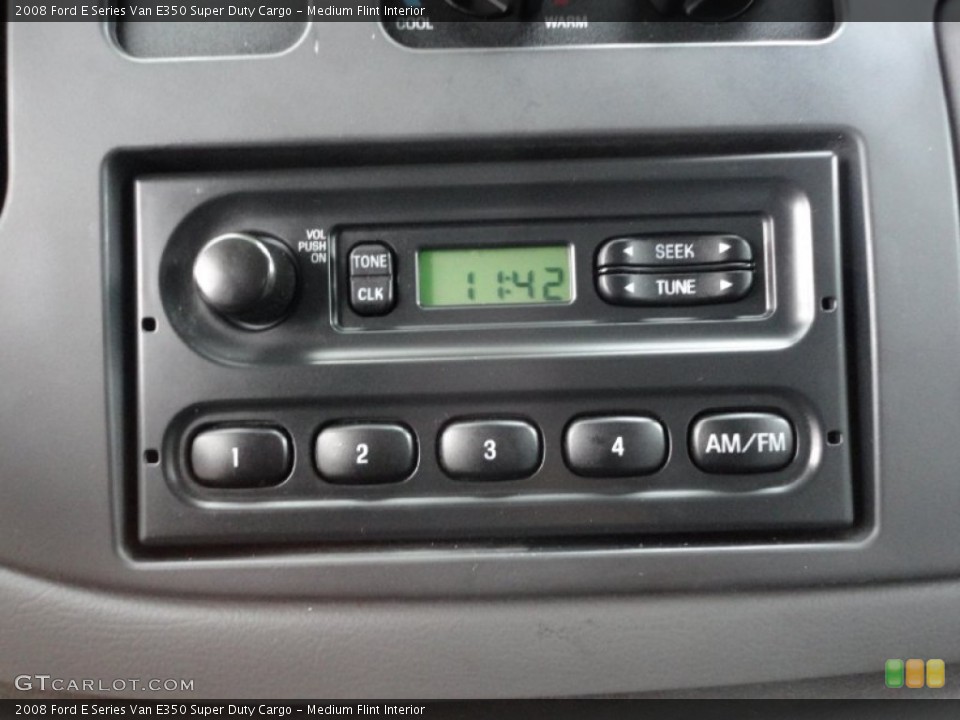 Medium Flint Interior Controls for the 2008 Ford E Series Van E350 Super Duty Cargo #55615735
