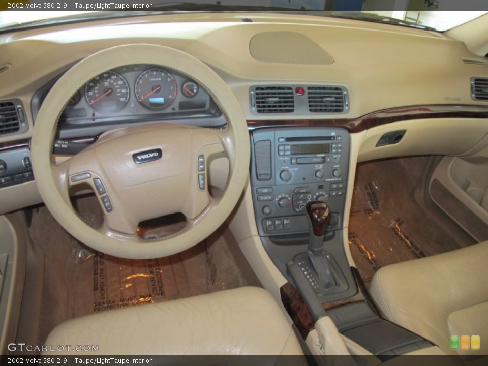 Taupe/LightTaupe Interior Dashboard for the 2002 Volvo S80 2.9 #55615815