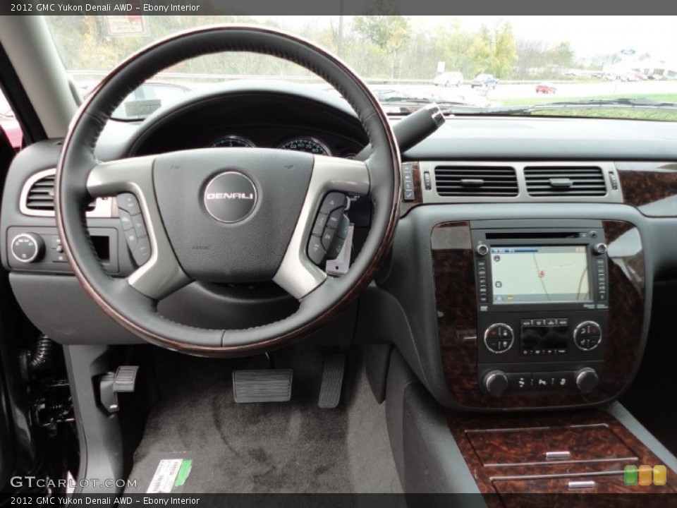 Ebony Interior Dashboard for the 2012 GMC Yukon Denali AWD #55616344