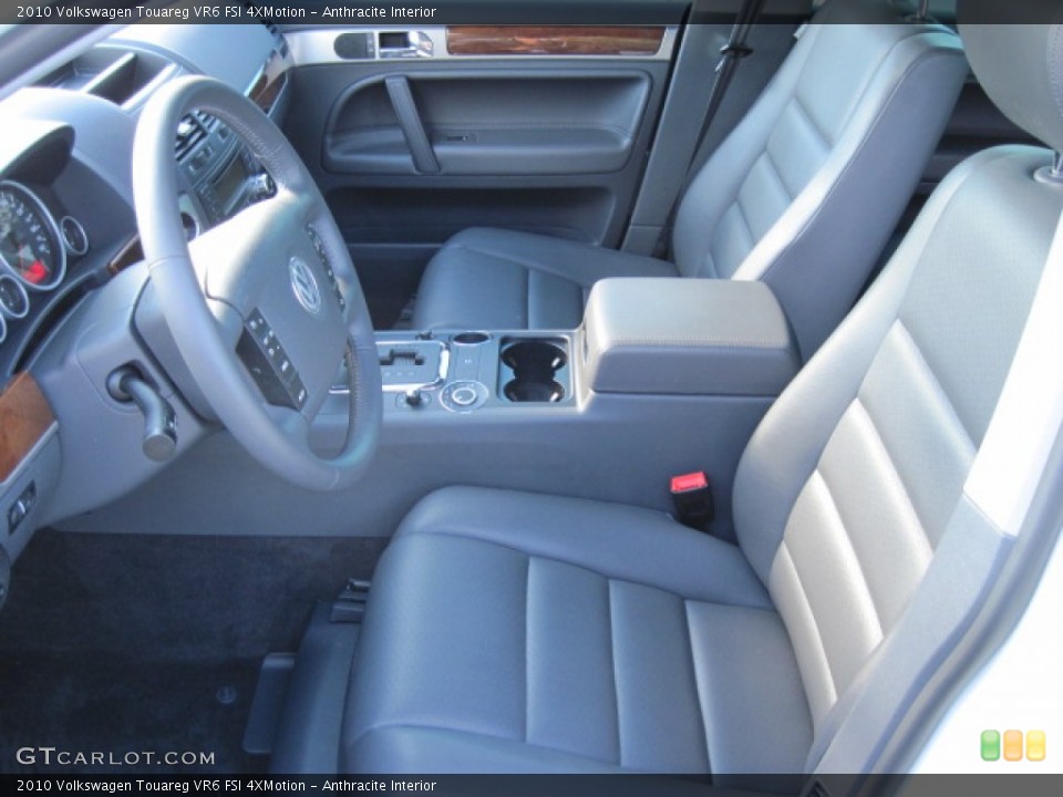 Anthracite Interior Photo for the 2010 Volkswagen Touareg VR6 FSI 4XMotion #55618860