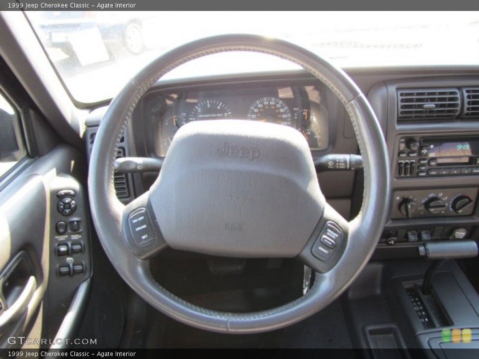 Agate Interior Steering Wheel for the 1999 Jeep Cherokee Classic #55619727