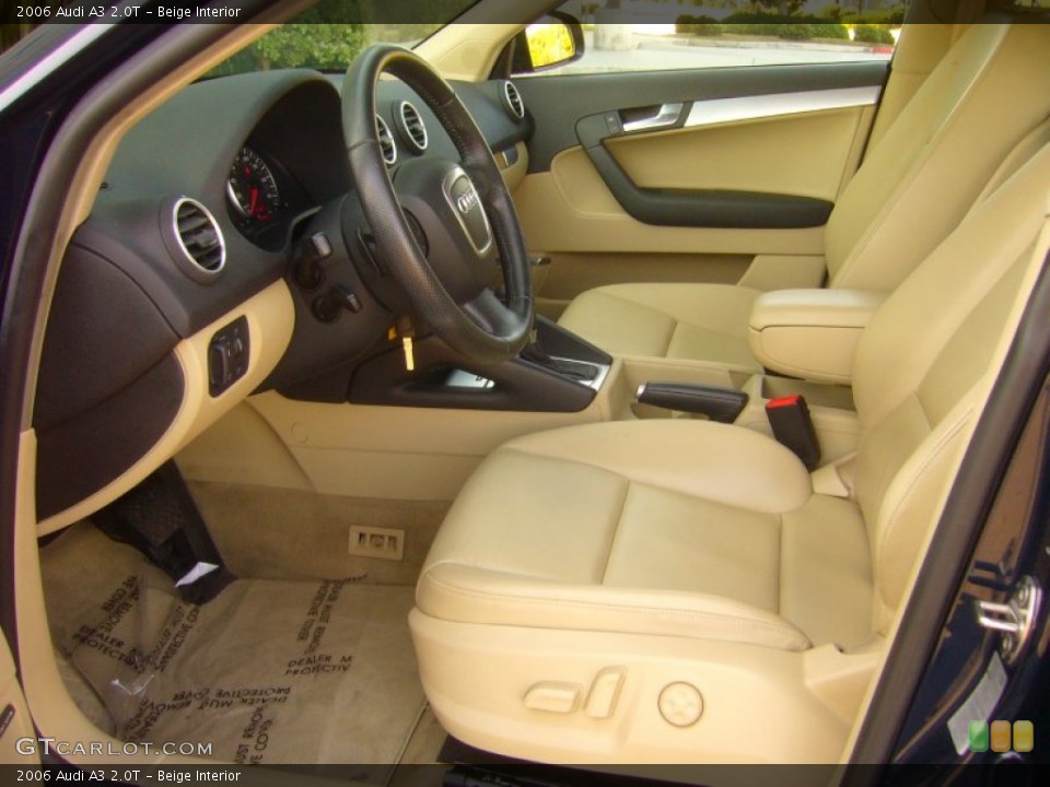Beige Interior Photo for the 2006 Audi A3 2.0T #55619868