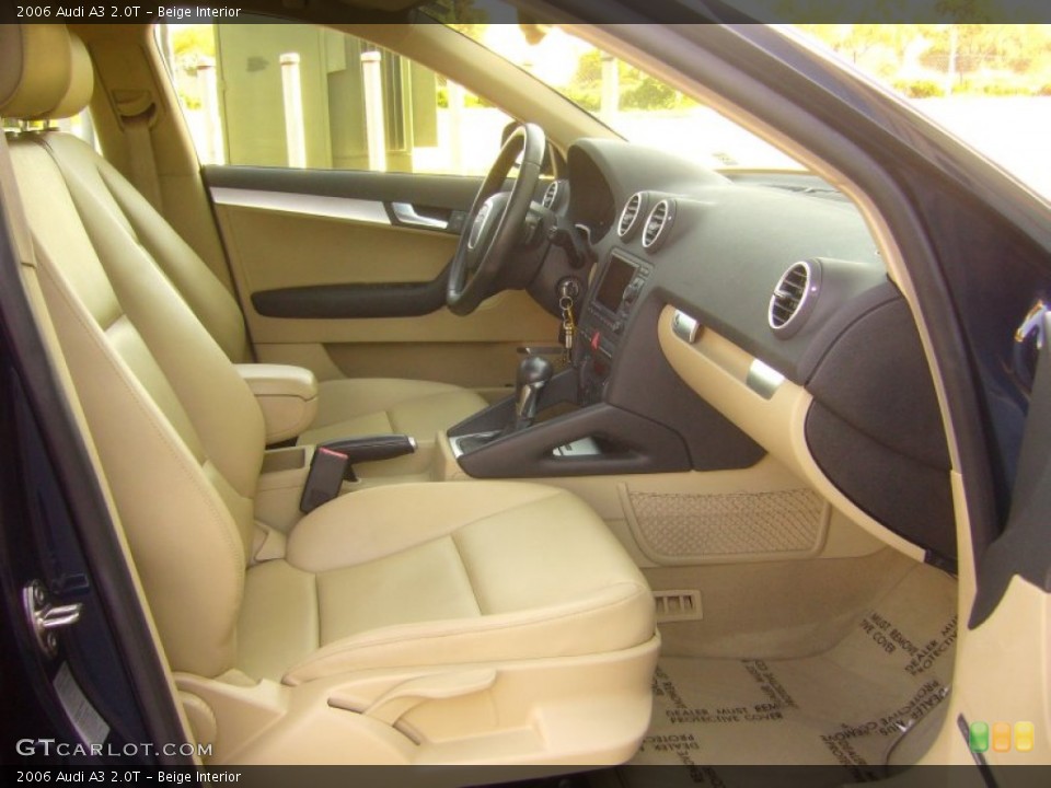 Beige Interior Photo for the 2006 Audi A3 2.0T #55619878