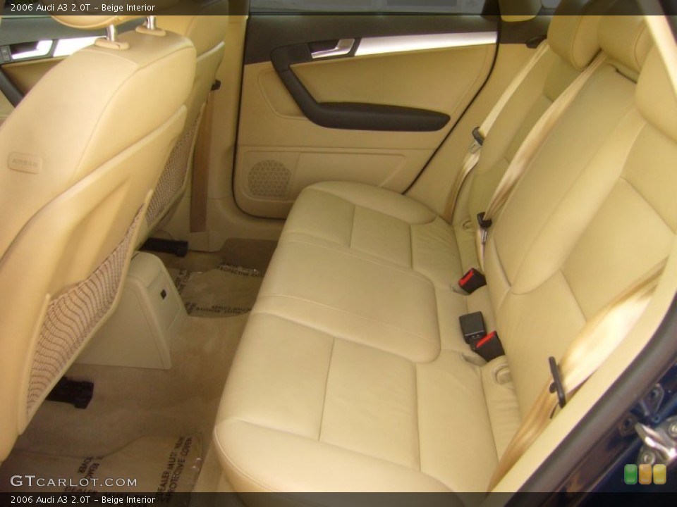 Beige Interior Photo for the 2006 Audi A3 2.0T #55619967