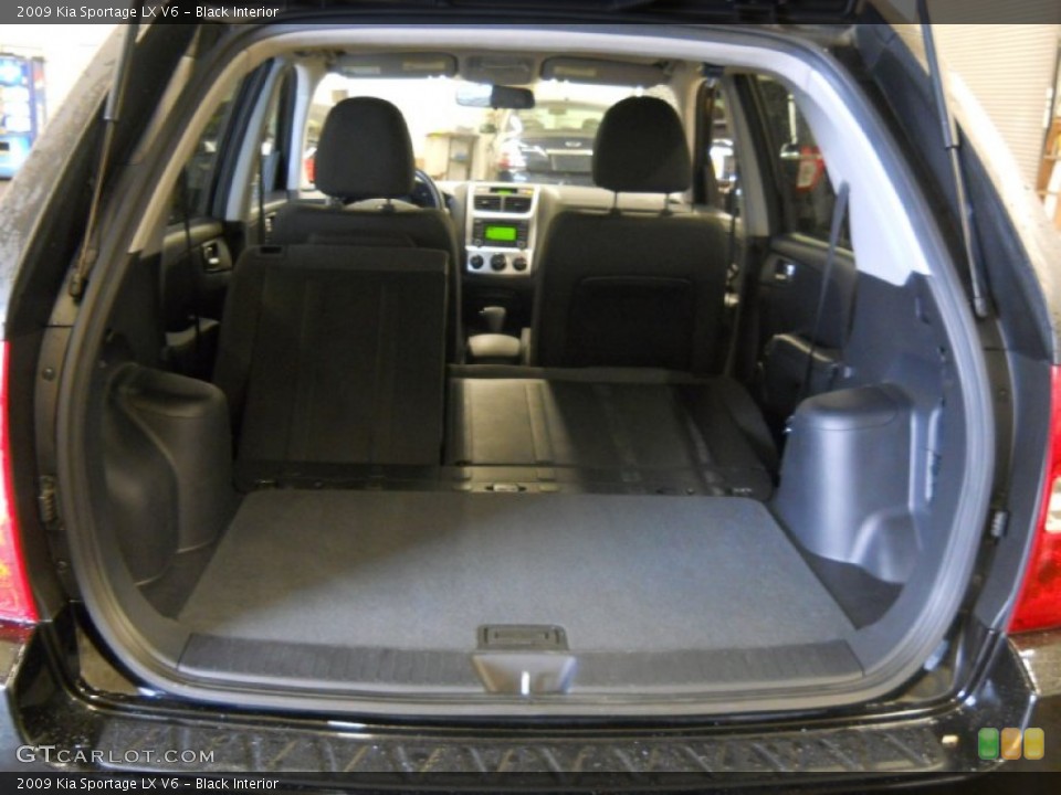 Black Interior Trunk for the 2009 Kia Sportage LX V6 #55620735