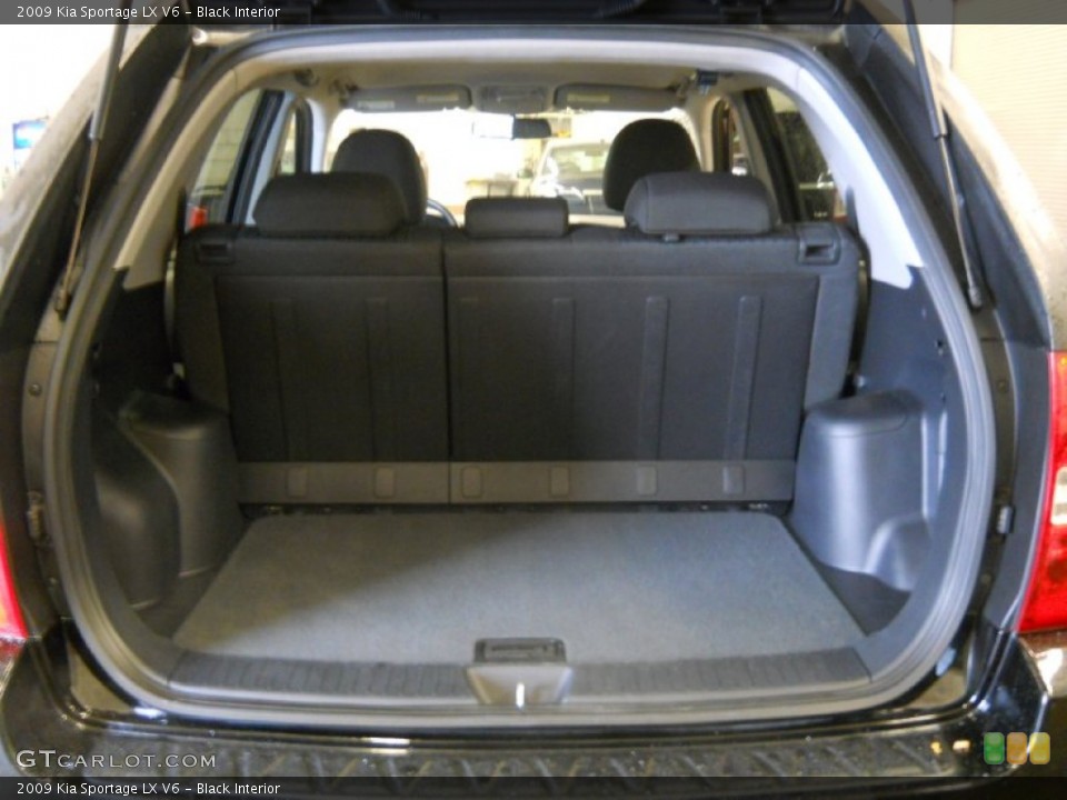 Black Interior Trunk for the 2009 Kia Sportage LX V6 #55620741