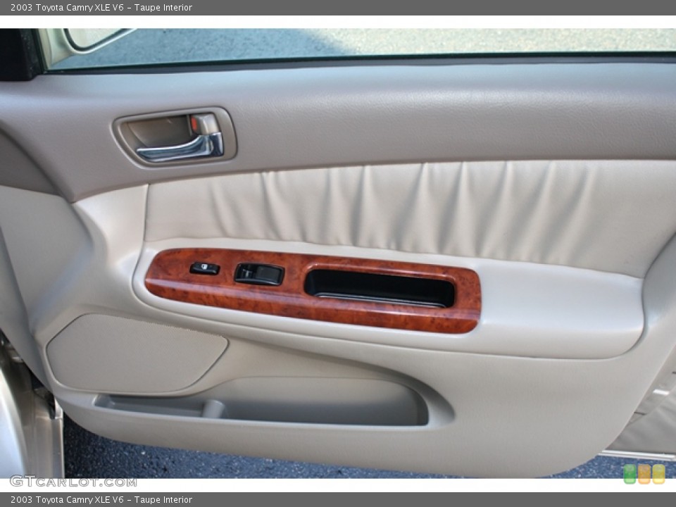 Taupe Interior Door Panel for the 2003 Toyota Camry XLE V6 #55620752