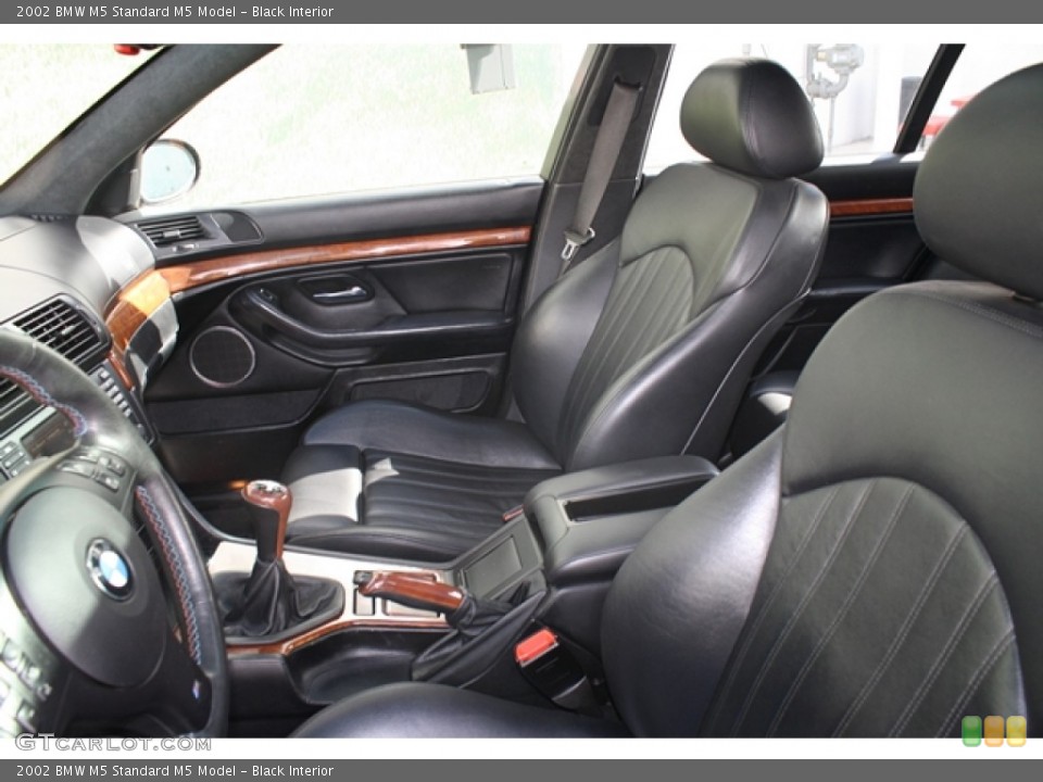 Black Interior Photo for the 2002 BMW M5  #55620870