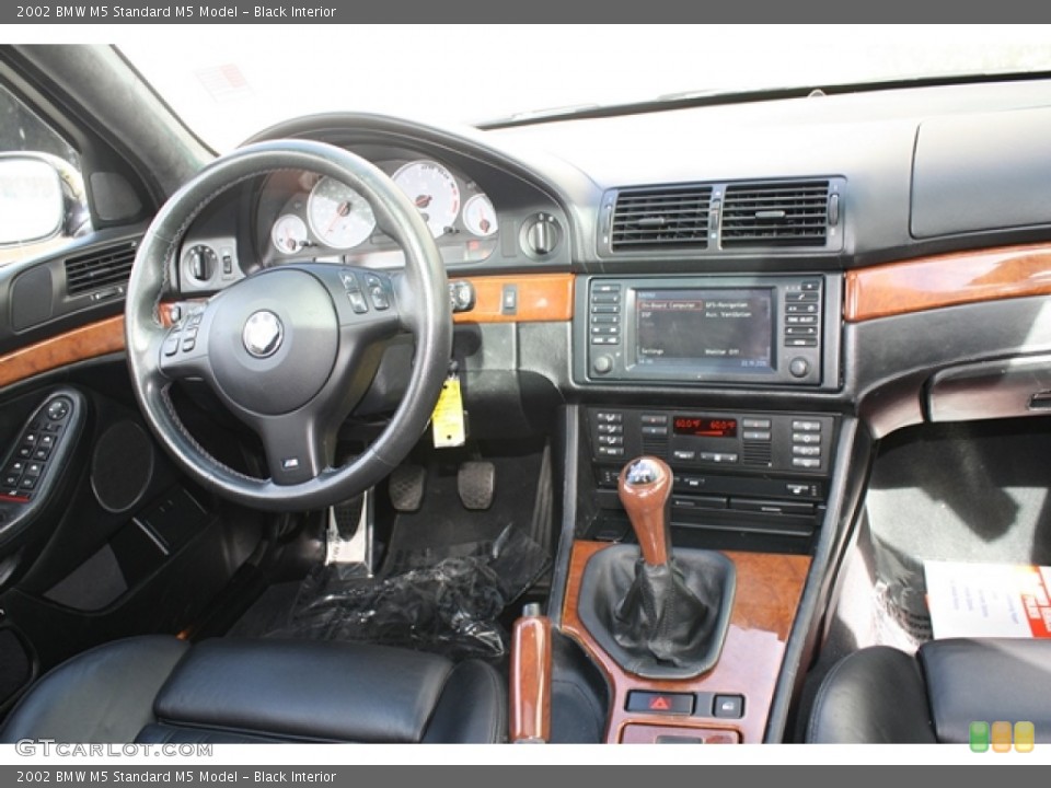 Black Interior Dashboard for the 2002 BMW M5  #55620894