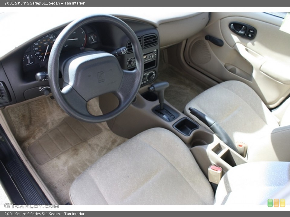Tan Interior Photo for the 2001 Saturn S Series SL1 Sedan #55620984