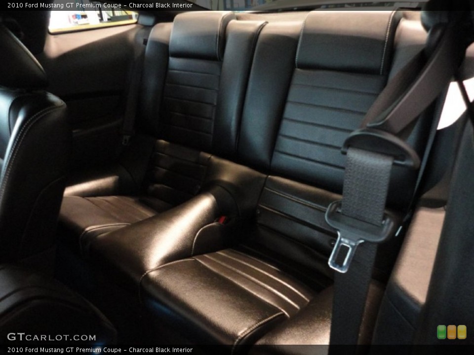 Charcoal Black Interior Photo for the 2010 Ford Mustang GT Premium Coupe #55622726