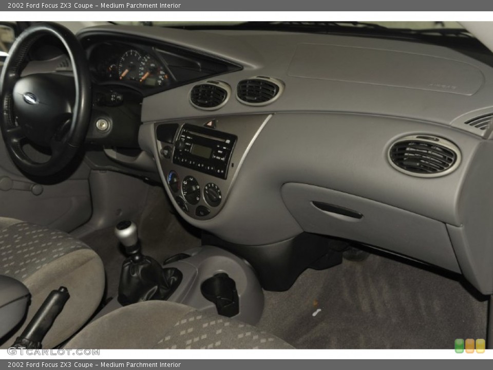 Medium Parchment Interior Dashboard for the 2002 Ford Focus ZX3 Coupe #55623872