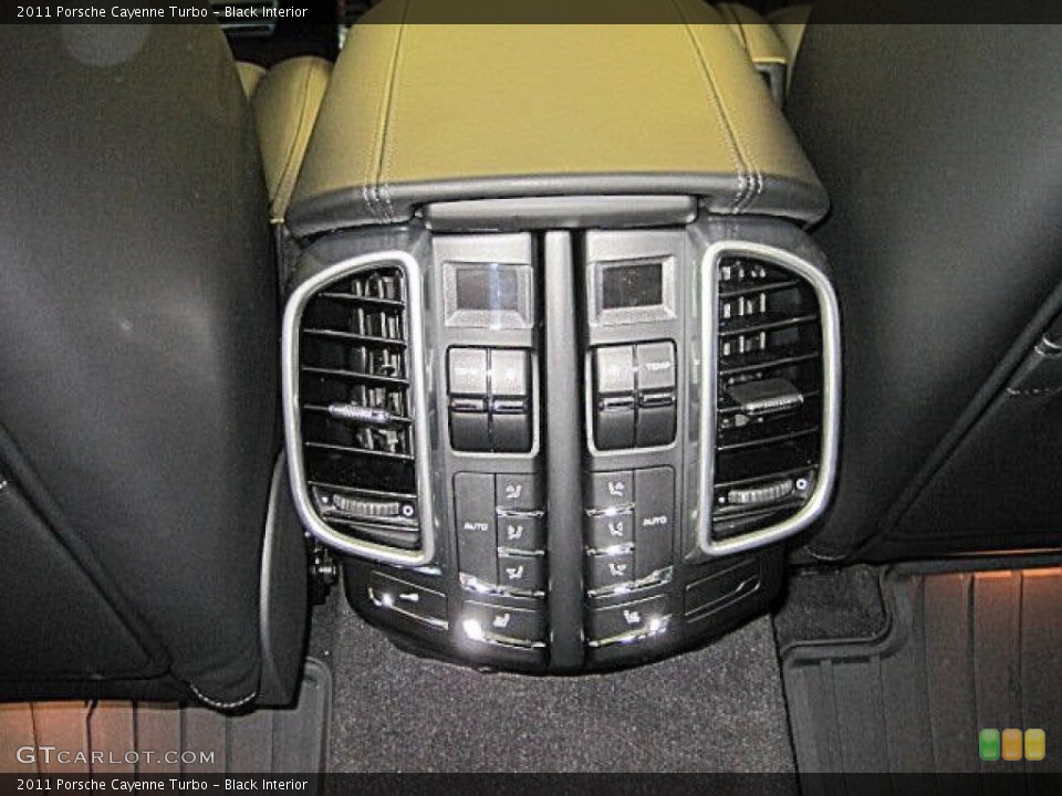 Black Interior Controls for the 2011 Porsche Cayenne Turbo #55624739