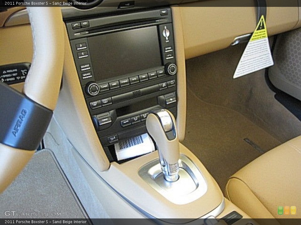 Sand Beige Interior Transmission for the 2011 Porsche Boxster S #55624904