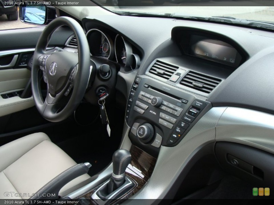 Taupe Interior Dashboard for the 2010 Acura TL 3.7 SH-AWD #55625000