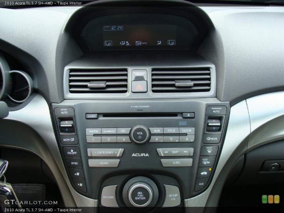Taupe Interior Controls for the 2010 Acura TL 3.7 SH-AWD #55625096
