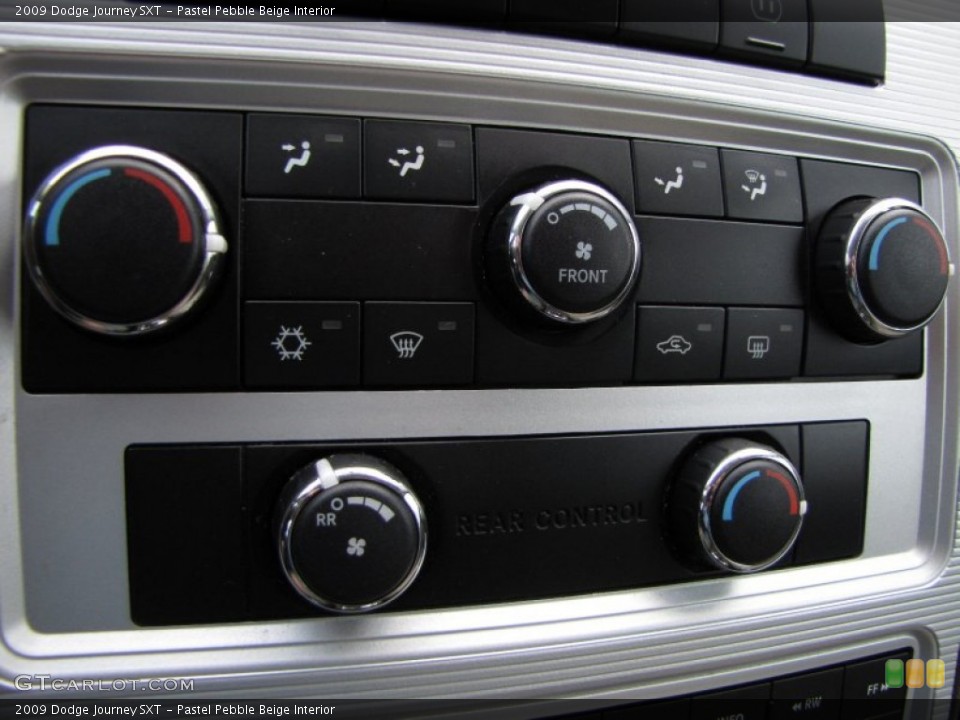 Pastel Pebble Beige Interior Controls for the 2009 Dodge Journey SXT #55625591
