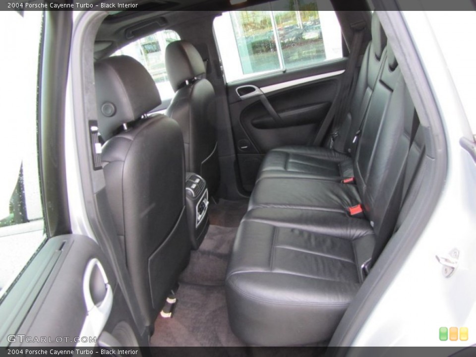 Black Interior Photo for the 2004 Porsche Cayenne Turbo #55625750