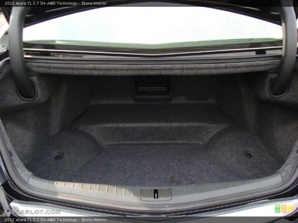 Ebony Interior Trunk for the 2012 Acura TL 3.7 SH-AWD Technology #55625768