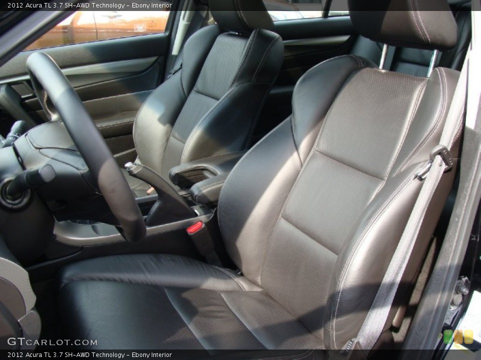Ebony Interior Photo for the 2012 Acura TL 3.7 SH-AWD Technology #55625849